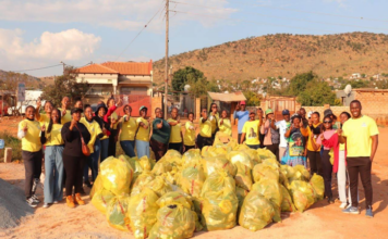 Shincheonji Volunteers Lead Major Clean-Up Campaign in Mamelodi Informal Settlement