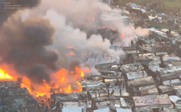 Plastic View Fire Leaves One Dead, Hundreds Displaced