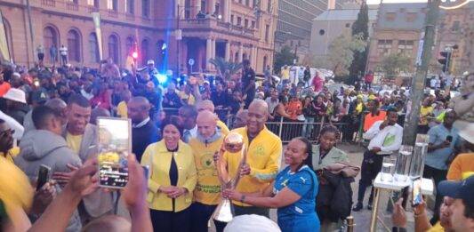Sundowns Bring CAF Champions League Trophy Home to Pretoria in Historic Celebration