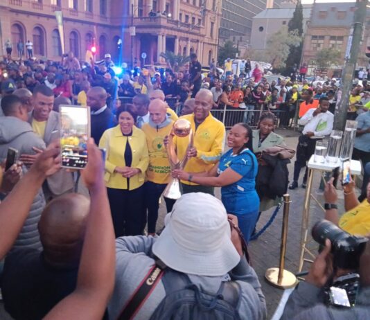 Sundowns Bring CAF Champions League Trophy Home to Pretoria in Historic Celebration